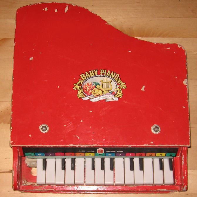Baby toy piano audio samples