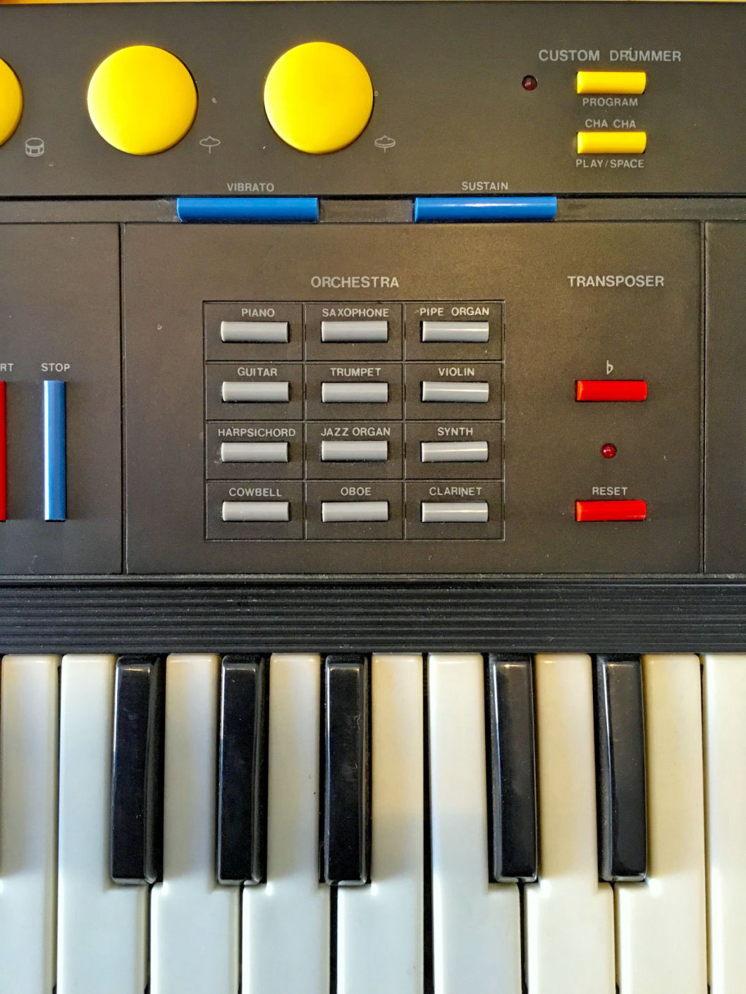 electronic keyboard audio samples