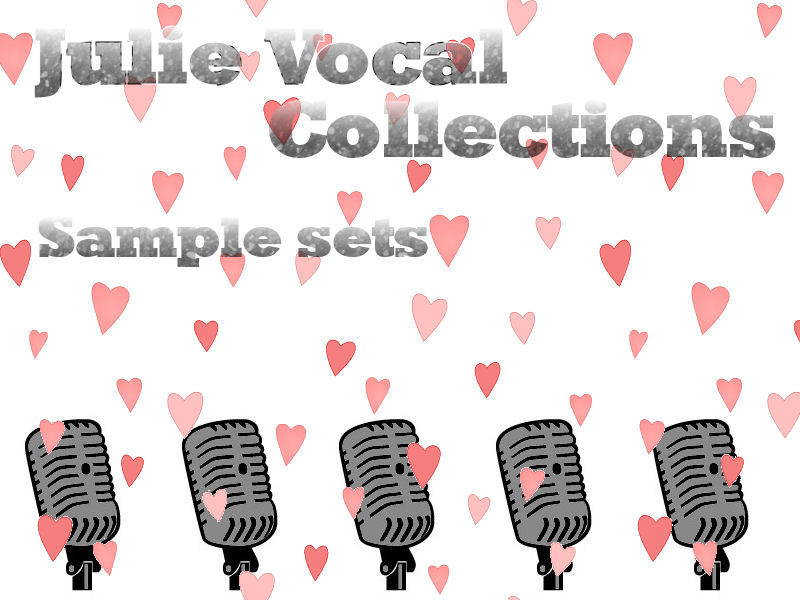 Female singer vocal audio samples